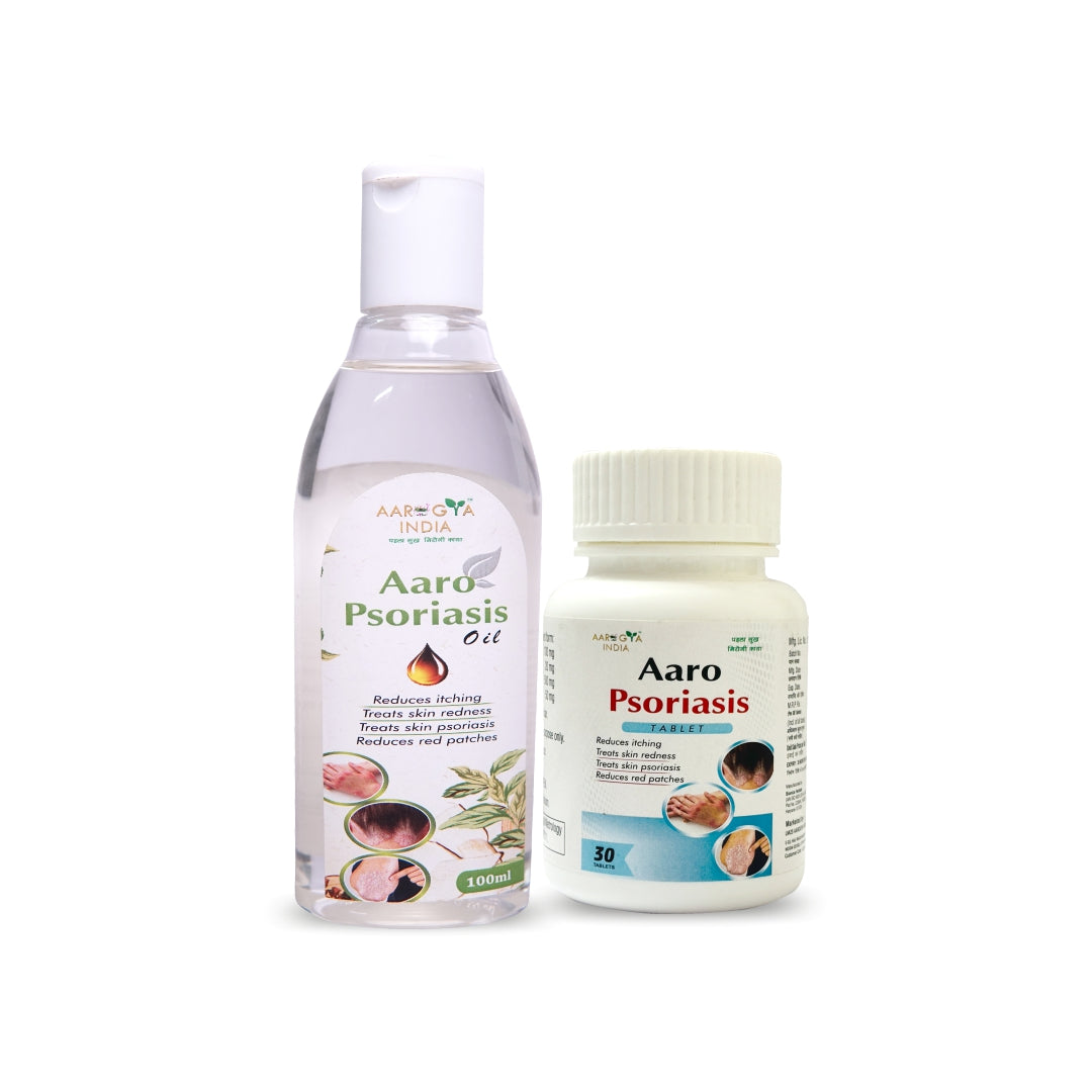 Aaro Psoriasis Oil & Tablets